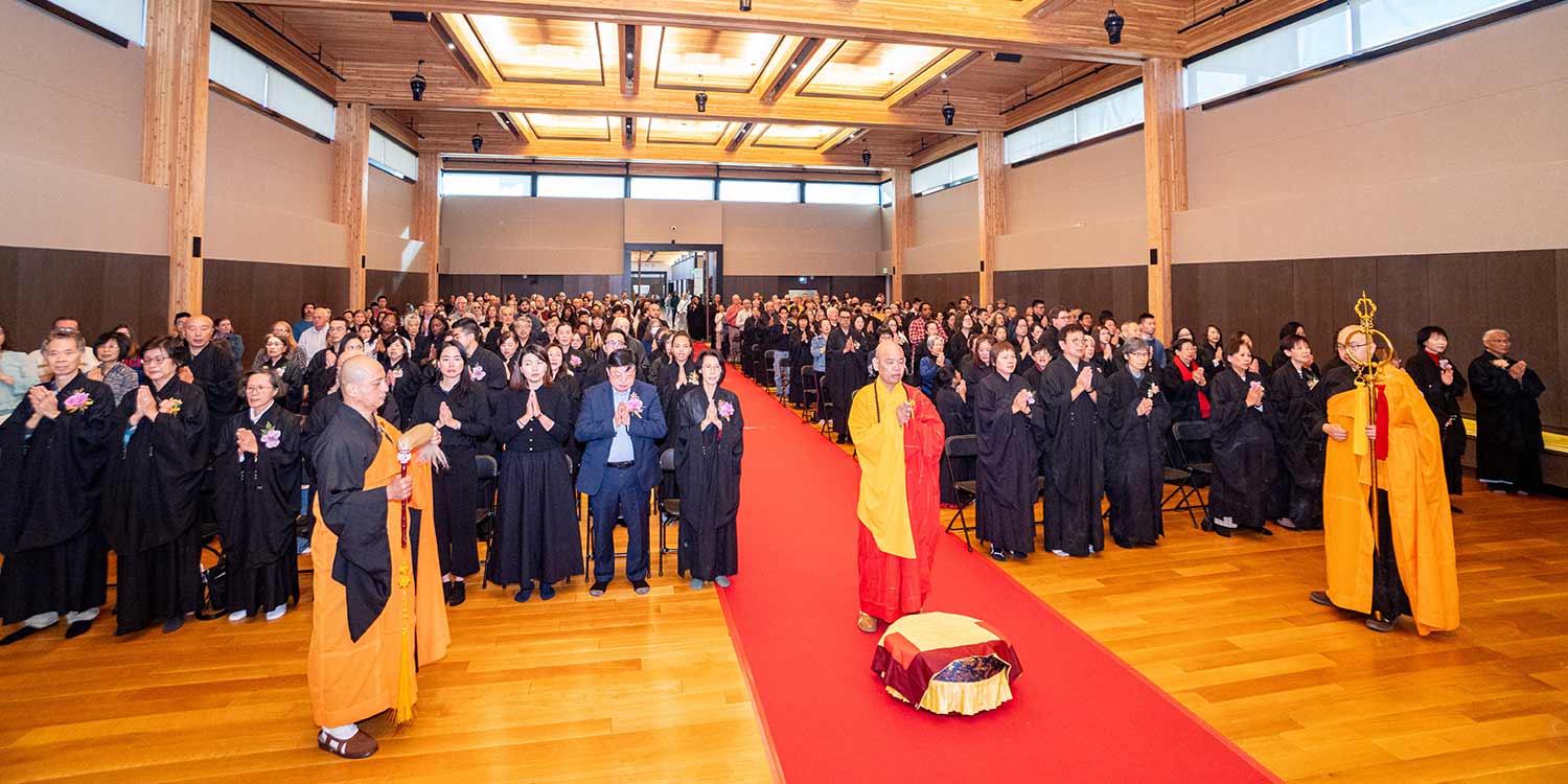 The Opening and Purification Ceremony for Great Dharma Chan Monastery in Colorado, USA