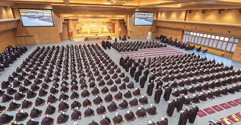 中台禪寺一百一十四年度結夏安居受籌法會